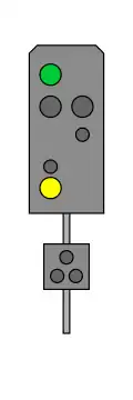 Lichthauptsignal Hp 2