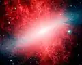 Panorama-Infrarotaufnahme mithilfe des Spitzer-Weltraumteleskops
