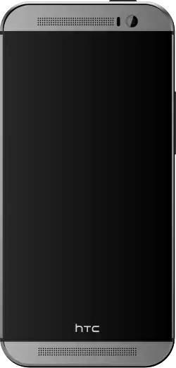 HTC One in silber
