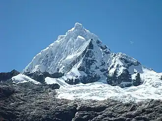 Blick von Süden auf den Gipfel