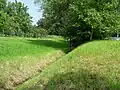 Der Hubertusbach auf seinen ersten Metern