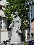Brunnenfigur beim Rathaus