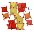 Mit Blickrichtung parallel zur a-Achse