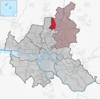 Lage im Bezirk