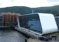 Die Halle, in der die Finnmarken seit 2020 steht
