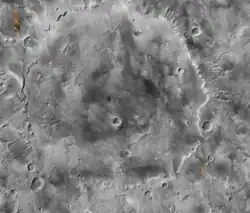 HiRISE CTX-Graustufenbild vom Mars Reconnaissance Orbiter