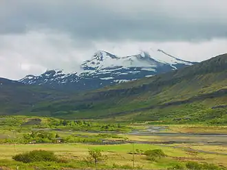 Botnssúlur vom Botnsdalur aus