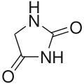 Struktur von Hydantoin
