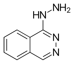 Strukturformel von Hydralazin