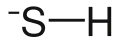 Struktur des Hydrogensulfidions