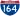 Straßenschild der I-164
