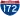 Straßenschild der I-172