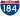 Straßenschild der I-184