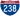 Straßenschild der I-238