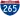 Straßenschild der I-265