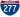 Straßenschild der I-277