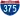 Straßenschild der I-375