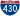 Straßenschild der I-430