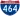 Straßenschild der I-464
