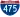Straßenschild der I-475