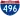Straßenschild der I-496