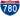 Straßenschild der I-780