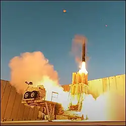 Start einer Arrow-3-Rakete im Juni 2025 während des Krieges mit Iran