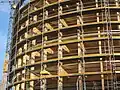 Fassade im Bau 2023