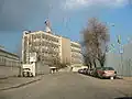 Modernes Gebäude des staatlichen Rundfunks
