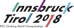 Logo Kletter-WM 2018