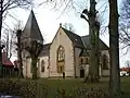 St.-Martinskirche in Spenge, 13. Jahrhundert; im März 2006