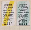 Fahrkarten von Baden-Baden nach Rennplatz Iffezheim