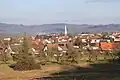 Allmersbach im Tal. Ansicht von Süden
