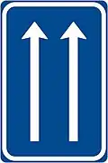 IP-16 Anordnung der Fahrstreifen