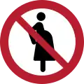 P042: Für schwangere Frauen verboten