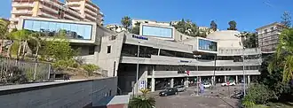 Empfangsgebäude des Bahnhofs Sanremo, Straßenansicht, 2011
