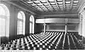 Ibach-Saal, Blick auf die Privatloge der Familie Heinerdorff in Etagenhöhe, die von der Heinerdorff’schen Wohnung aus erreichbar war
