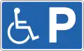D01.21 Parkplatz für Behinderte