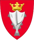 Wappen unter der dänischen Herrschaft etwa vom 16. Jhd. bis 1903