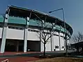Fassade des Stadions