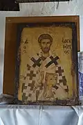Ikone des Agios Eleftherios in der Kirche