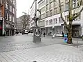 Ida-Ehre-Platz. Skulptur von Hans-Joachim Frielinghaus (1975)[2]