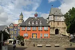 Rathaus Idstein am König-Adolf-Platz in Idstein