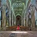 Inneres der Kirche Santa María Magdalena