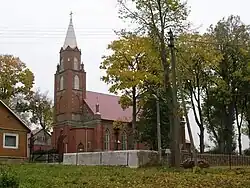 St.-Kasimir-Kirche in Igliauka, errichtet von 1882 bis 1884