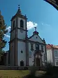 Die Hauptkirche von Oliveira do Hospital
