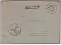 SS-Feldpostbrief aus der Inspektion der Konzentrationslager