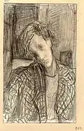 Wehmütiges Selbstporträt, 1946–1947, The Museum of Modern Art, New York