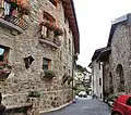 Straße in Illegio