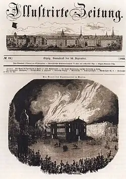 Illustrirte Zeitung (1843), die erste Illustrierte in Deutschland